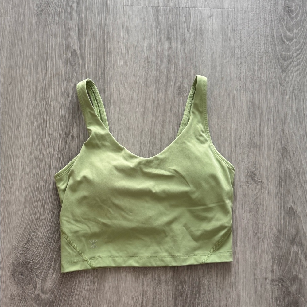 Pink & green sports bras